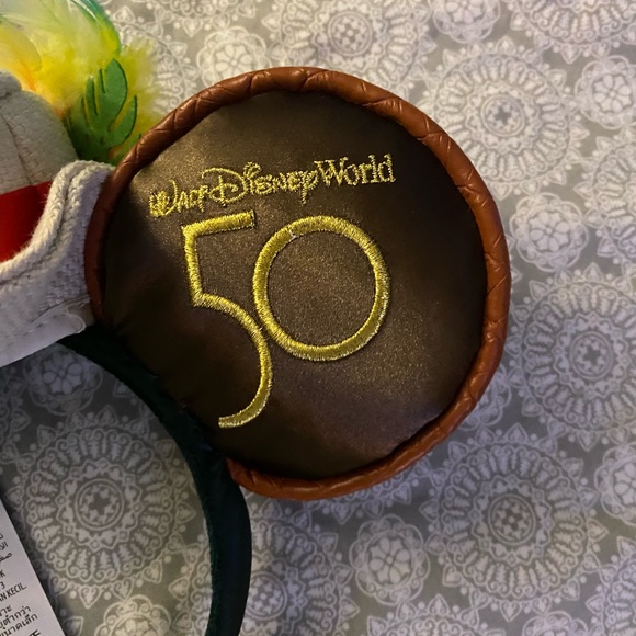 50th anniversary tiki room Mickey Mouse ears headband Disney parks🦜🦜✨ - Picture 4 of 4